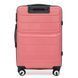 Чемодан Semi Line 26" M Розовый T5615-2 легкий из полипропилена с кодовым замком и 4 колесами для поездок DAS302309 фото 5
