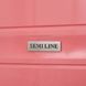 Чемодан Semi Line 26" M Розовый T5615-2 легкий из полипропилена с кодовым замком и 4 колесами для поездок DAS302309 фото 9