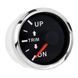 Датчик трима для човнів і катерів I GAUGE 52MM чорний LED екран хромована рамка аналоговий WKTR-90BL фото 1