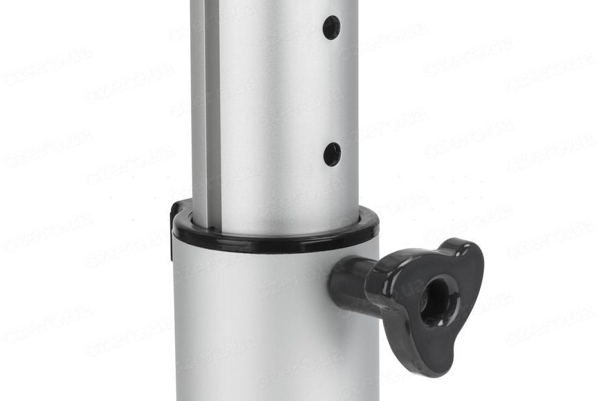 Регульована стійка для сидіння в човен, катер та яхту ADJUSTABLE MA 773-2, висота 450-630 мм, анодований алюміній 170х170 MA 773-2 фото