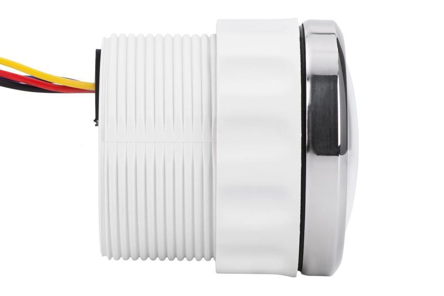 Датчик трима для човнів і катерів I GAUGE 52MM чорний LED екран хромована рамка аналоговий WKTR-90BL фото