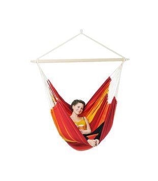 Гамак-підвісне крісло Amazonas Brasil Gigante зелений 200 х 140 см 200 кг 100% хлопок AZ-2030310 фото