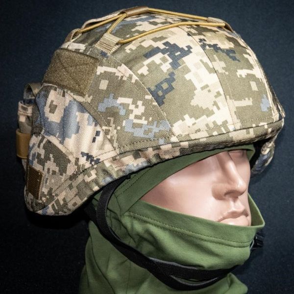 Кавер Kirasa для шлема VIPER A5 пиксель KI608 из Cordura 1000d размер S-M защитный чехол KI608 фото