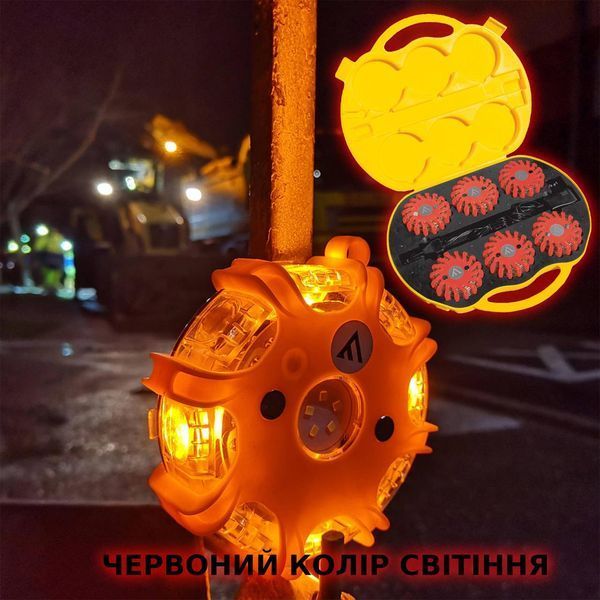 Сигнальные огни профессиональные Mactronic DAS303751 красные 65 Лм 9 режимов IPX7 DAS303751 фото