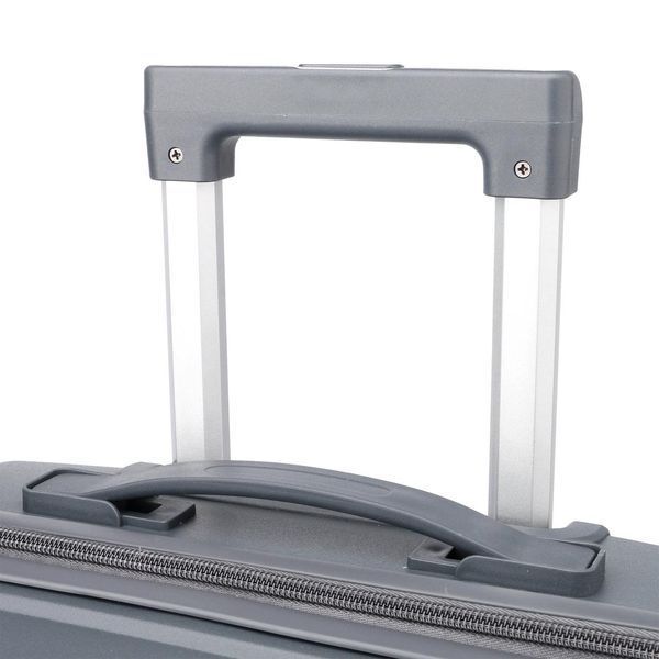 Чемодан Semi Line 20" S Графит T5781-1 полипропилен 4 колеса кодовый замок ручная кладь 34 л легкий DAS302962 фото