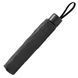 Зонт Semi Line Black L2036-0 складний компактний 98 см легкий 230 г з чохлом механічний чорного кольору DAS302207 фото 3