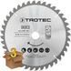 Пильний диск Trotec 190х20х2.2 HW40 Wood 40 зубців для професійного різання до 6000 об/хв в наборі 3 шт DAS302855 фото 2