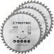 Пильний диск Trotec 190х20х2.2 HW40 Wood 40 зубців для професійного різання до 6000 об/хв в наборі 3 шт DAS302855 фото 1